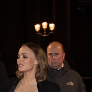 Semi-exclusif - Lily-Rose Depp - Arrivées à la soirée des révélations des Cesar 2019 au Petit Palais à Paris, France, le 14 janvier 2019.