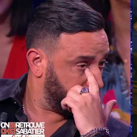 Cyril Hanouna ému dans "On se retrouve chez Sabatier"', 16 janvier 2019, C8