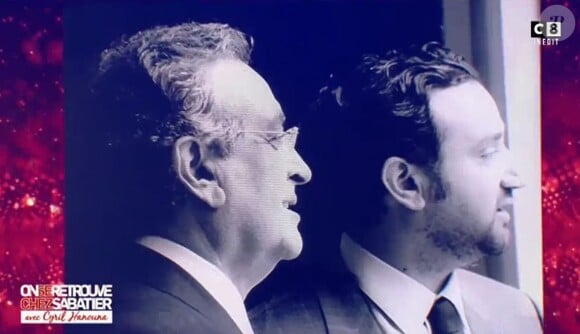 Cyril Hanouna ému dans "On se retrouve chez Sabatier"', 16 janvier 2019, C8