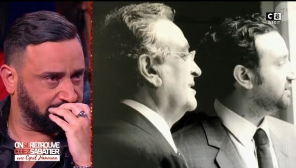 Cyril Hanouna ému dans "On se retrouve chez Sabatier"', 16 janvier 2019, C8