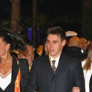 La princesse Stéphanie de Monaco, Pauline Ducruet, Louis Ducruet, Camille Gottlieb lors de la 43ème édition du festival international du cirque de Monte-Carlo le 18 janvier 2019. © Olivier Huitel