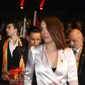 Pauline Ducruet lors de la 43ème édition du festival international du cirque de Monte-Carlo le 18 janvier 2019. © Olivier Huitel