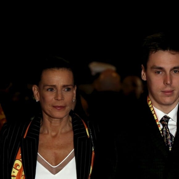 La princesse Stéphanie de Monaco, Pauline Ducruet, Louis Ducruet, Camille Gottlieb lors de la 43ème édition du festival international du cirque de Monte-Carlo le 18 janvier 2019. © Jean-François Ottonello