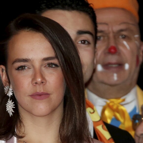 Pauline Ducruet lors de la 43ème édition du festival international du cirque de Monte-Carlo le 18 janvier 2019. © Jean-François Ottonello