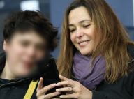 PSG-Guingamp : Sandrine Quétier et Cathy Guetta complices avec leurs fils