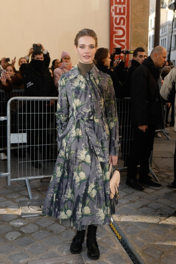 Natalia Vodianova - Arrivées au défilé de mode Haute-Couture printemps-été 2019 "Christian Dior" à Paris. Le 21 janvier 2019 © Veeren-CVS / Bestimage
