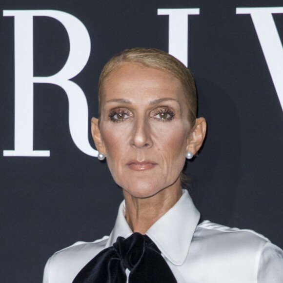 Celine Dion au photocall du défilé de mode Haute-Couture printemps-été 2019 "Giorgio Armani Prive Haute Couture" à Paris. Le 22 janvier 2019 © Olivier Borde / Bestimage