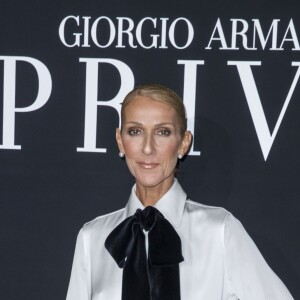 Celine Dion au photocall du défilé de mode Haute-Couture printemps-été 2019 "Giorgio Armani Prive Haute Couture" à Paris. Le 22 janvier 2019 © Olivier Borde / Bestimage