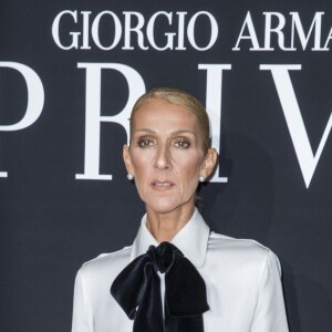 Celine Dion au photocall du défilé de mode Haute-Couture printemps-été 2019 "Giorgio Armani Prive Haute Couture" à Paris. Le 22 janvier 2019 © Olivier Borde / Bestimage