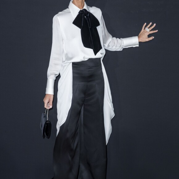 Celine Dion au photocall du défilé de mode Haute-Couture printemps-été 2019 "Giorgio Armani Prive Haute Couture" à Paris. Le 22 janvier 2019 © Olivier Borde / Bestimage