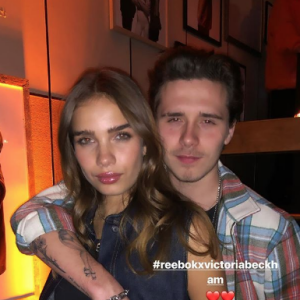 Brooklyn Beckham et sa copine Hana Cross sur Instagram, le 22 janvier 2019.