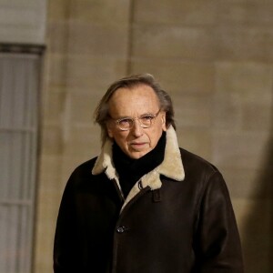 Alexandre Arcady - Dîner officiel en l'honneur du président israélien et sa femme au palais de l'Elysée à Paris, le 23 janvier 2019. © Dominique Jacovides/Bestimage