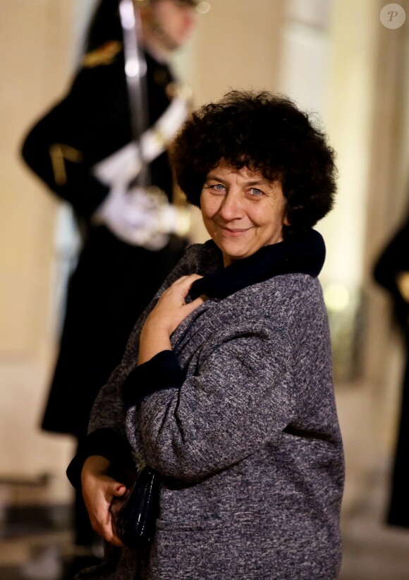 Frédérique Vidal, ministre de l'Enseignement Supérieur, de la Recherche et de l'Innovation - Dîner officiel en l'honneur du président israélien et sa femme au palais de l'Elysée à Paris, le 23 janvier 2019. © Dominique Jacovides/Bestimage