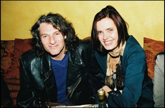 Gérard Blanc et Annie Pujol à Paris, le 10 mars 1998.
