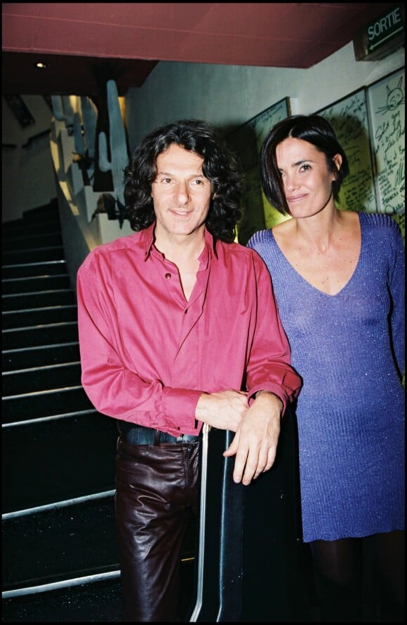 Gérard Blanc et Annie Pujol à Paris, le 24 septembre 1997.
