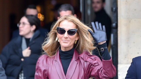 Céline Dion : Look sexy pour du shopping chez Givenchy