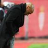 Thierry Henry, l'entraîneur de l'ASM, durant la rencontre de football de la Ligue 1 Conforama Monaco contre Nice au Stade Louis II à Monaco, le 16 janvier 2019. Le derby de la Côte d'Azur s'est terminé sur un match nul, un but partout. © Bruno bebert/Bestimage