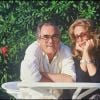 Michel Legrand et sa première femme en 1987.