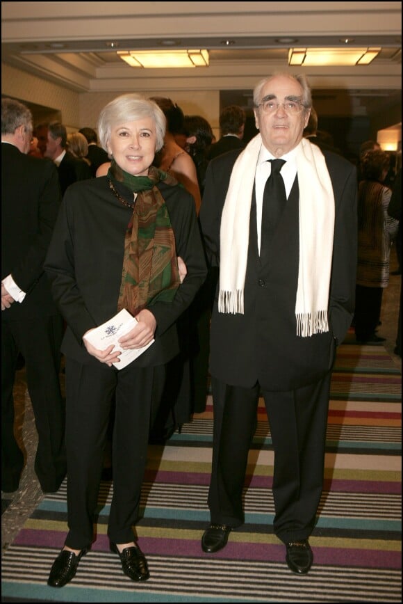 Michel Legrand et sa compagne Catherine Michel en 2005.