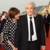 Michel Legrand et sa femme Macha Méril lors de la soirée de clôture du 29ème Festival de Cabourg à Cabourg, le 13 juin 2015.