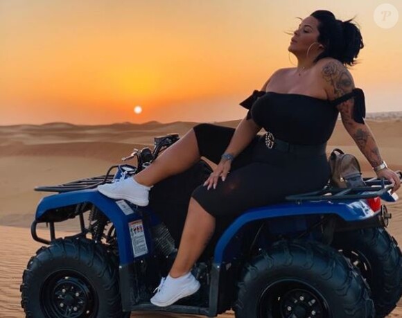 Sarah Fraisou en vacances à Dubaï - Instagram, 24 janvier 2019