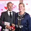 Paul Belmondo et sa femme Luana au photocall du Gala du Coeur au profit de l'association Mécénat Chirurgie Cardiaque dans la salle Gaveau de Paris, France, le 28 janvier 2019. Une soirée musicale exceptionnelle avec la participation de la Soprano Nathalie Manfrino. © Giancarlo Gorassini/Bestimage