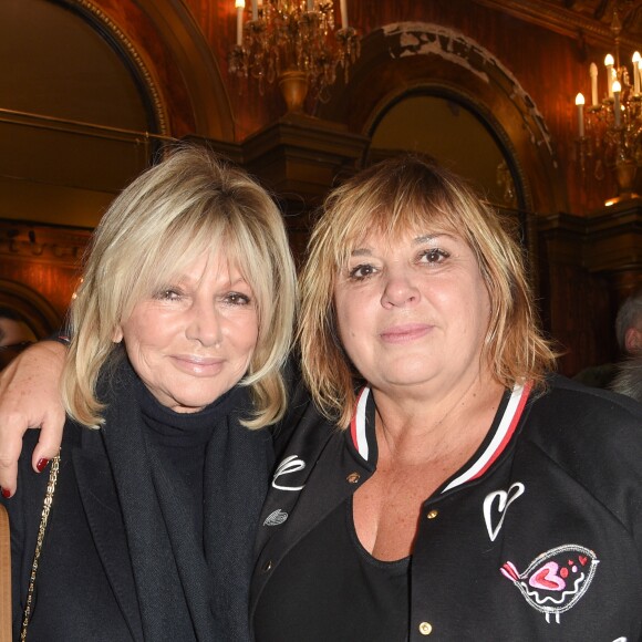 Maryse Gildas et Michèle Bernier - People à la générale du woman show "Vive Demain !" de Michèle Bernier au théâtre des Variétés à Paris le 28 janvier 2019. © Coadic Guirec/Bestimage