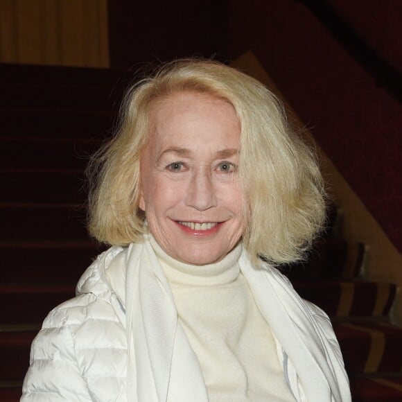 Brigitte Fossey - People à la générale du woman show "Vive Demain !" de Michèle Bernier au théâtre des Variétés à Paris le 28 janvier 2019. © Coadic Guirec/Bestimage