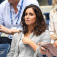 Xisca Perello au match de tennis Rafael Nadal contre Juan Martin Del Potro lors des demi finales de l'US Open à New York le 7 septembre 2018.