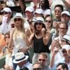 Xisca Perelló, la compagne de Rafael Nadal - People dans les tribunes lors des internationaux de tennis de Roland Garros à Paris le 4 juin 2018  Celebrities at Roland Garros french open in Paris on June 4, 2018.04/06/2018 - Paris