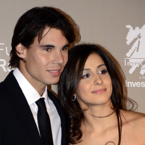 Rafael Nadal et Maria Francisca (Xisca/ Mery) Perello au gala "Together for the Integration" en décembre 2011 à Barcelone.