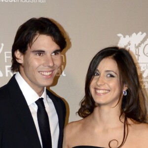 Rafael Nadal et Maria Francisca (Xisca/ Mery) Perello au gala "Together for the Integration" en décembre 2011 à Barcelone.