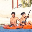 Rafael Nadal et Maria Francisca (Xisca/ Mery) Perello en vacances sur l'île de Cozumel au Mexique du 27 février au 2 mars 2014.