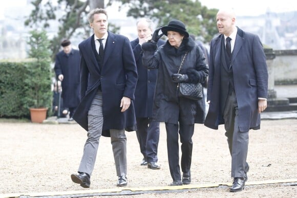 Emmanuel-Philibert de Savoie - Obsèques du comte de Paris en la chapelle Royale Saint-Louis à Dreux, France, le 2 février 2019. © Alain Guizard/Bestimage