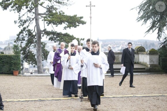 Obsèques du comte de Paris en la chapelle Royale Saint-Louis à Dreux, France, le 2 février 2019. © Alain Guizard/Bestimage