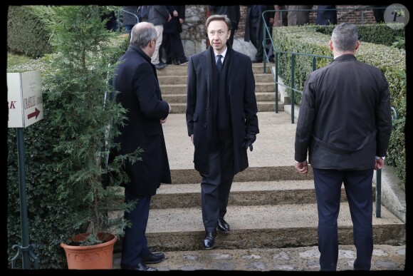 Stéphane Bern - Obsèques du comte de Paris en la chapelle Royale Saint-Louis à Dreux, France, le 2 février 2019. © Alain Guizard/Bestimage