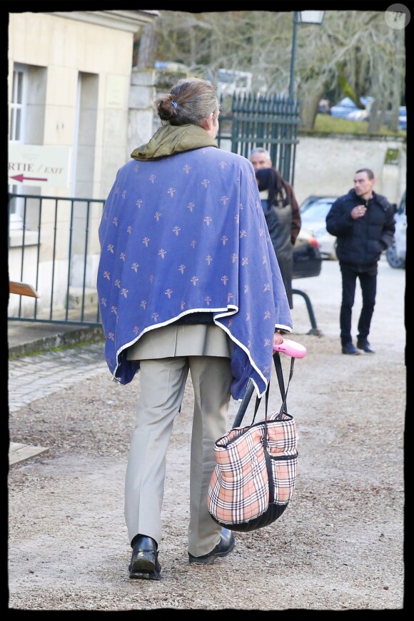 Obsèques du comte de Paris en la chapelle Royale Saint-Louis à Dreux, France, le 2 février 2019. © Alain Guizard/Bestimage