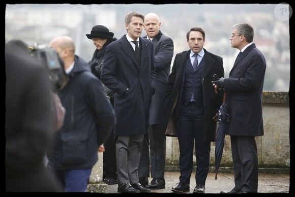 Emmanuel Philibert de Savoie - Obsèques du comte de Paris en la chapelle Royale Saint-Louis à Dreux, France, le 2 février 2019. © Alain Guizard/Bestimage