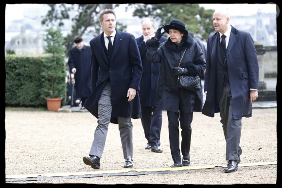 Emmanuel Philibert de Savoie et Maria Pia de Savoie - Obsèques du comte de Paris en la chapelle Royale Saint-Louis à Dreux, France, le 2 février 2019. © Alain Guizard/Bestimage