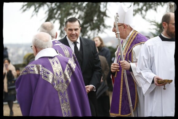 Le Prince Charles Philippe d'Orléans - Obsèques du comte de Paris en la chapelle Royale Saint-Louis à Dreux, France, le 2 février 2019. © Alain Guizard/Bestimage