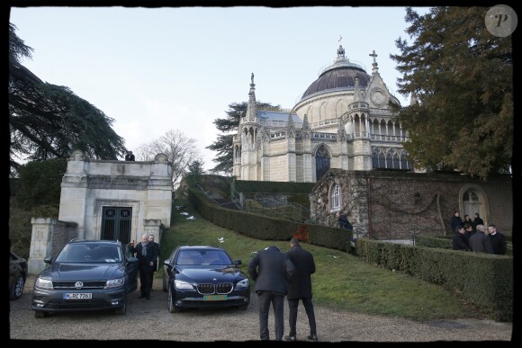 Obsèques du comte de Paris en la chapelle Royale Saint-Louis à Dreux, France, le 2 février 2019. © Alain Guizard/Bestimage