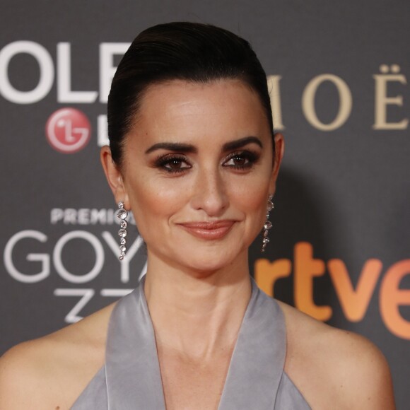 Penélope Cruz lors de la 33e cérémonie des Goya, récompenses du cinéma espagnol à Séville, le 2 février 2019