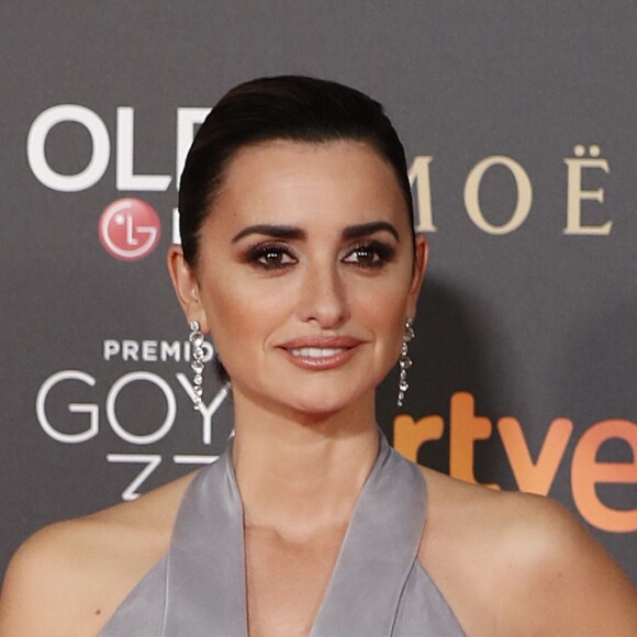 Penélope Cruz lors de la 33e cérémonie des Goya, récompenses du cinéma espagnol à Séville, le 2 février 2019