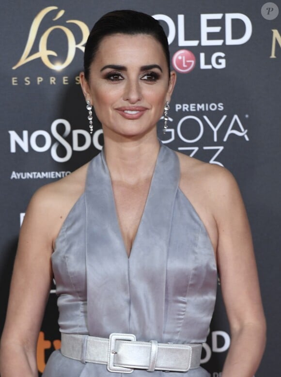 Penélope Cruz lors de la 33e cérémonie des Goya, récompenses du cinéma espagnol à Séville, le 2 février 2019