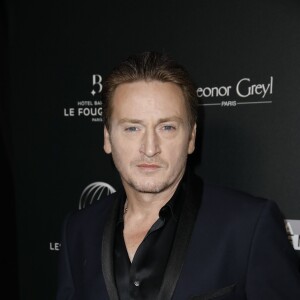 Benoît Magimel arrive à la 14ème cérémonie des Globes de Cristal, à la salle Wagram à Paris, le 4 février 2019. © Marc Ausset-Lacroix/Bestimage