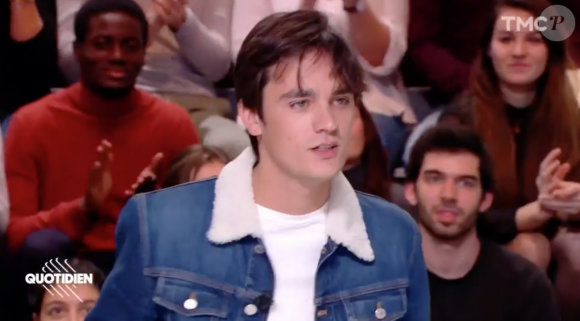 Alain-Fabien Delon sur le plateau de "Quotidien", le 5 février 2019.