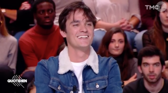 Alain-Fabien Delon sur le plateau de "Quotidien", le 5 février 2019.