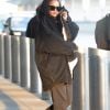 Exclusif - Rihanna arrive à l'aéroport de JFK à New York, le 28 janvier 2019.