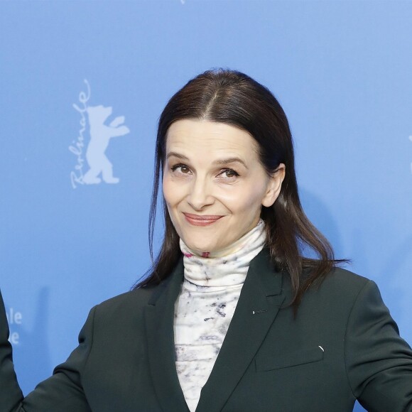 Photocall avec Juliette Binoche , présidente du jury de la compétition long-métrage du 69ème festival du film de Berlin (Berlinale 2019) à l'hôtel Grand Hyatt à Berlin le 7 février 2019.