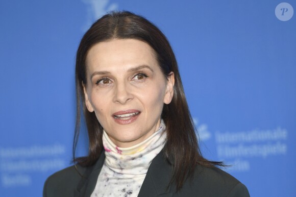 Photocall avec Juliette Binoche , présidente du jury de la compétition long-métrage du 69ème festival du film de Berlin (Berlinale 2019) à l'hôtel Grand Hyatt à Berlin le 7 février 2019.